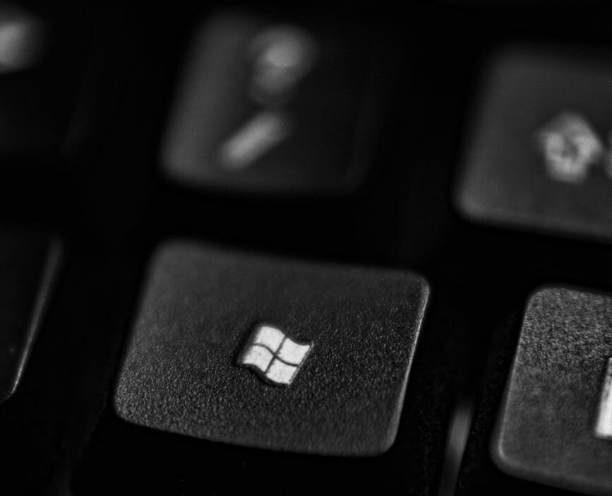 close up of a keyboard